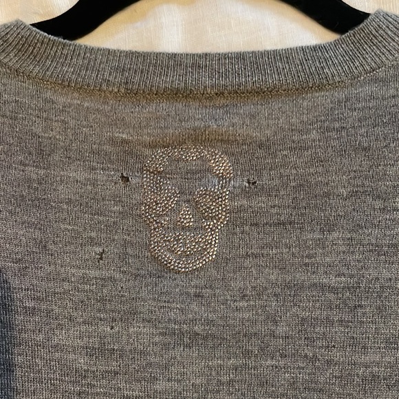 Zadig & Voltaire 100% Wool Gray Sweater - Picture 6 of 7